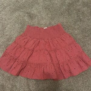 American Eagle Pink Skirt Size Small